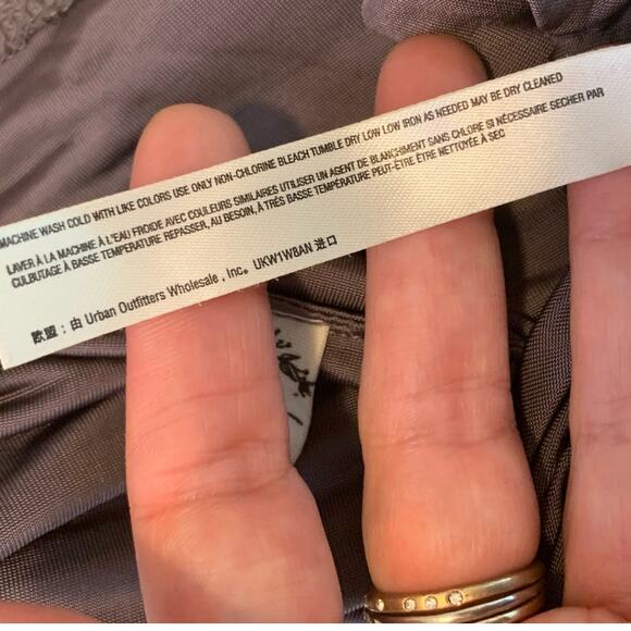 Free People Intimates purple gray cropped tank top size M - Picture 5 of 10